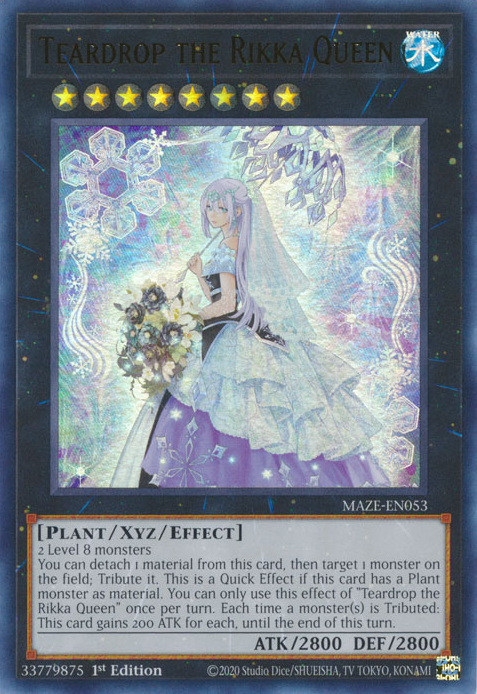 Teardrop the Rikka Queen, Maze of Memories · MAZE-EN053