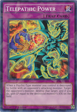 Telepathic Power, Battle Pack 3: Monster League · BP03-EN208