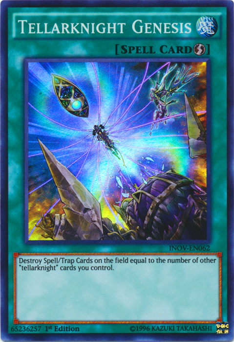 Tellarknight Genesis, Invasion: Vengeance Sneak Peek Participation Card · INOV-EN062