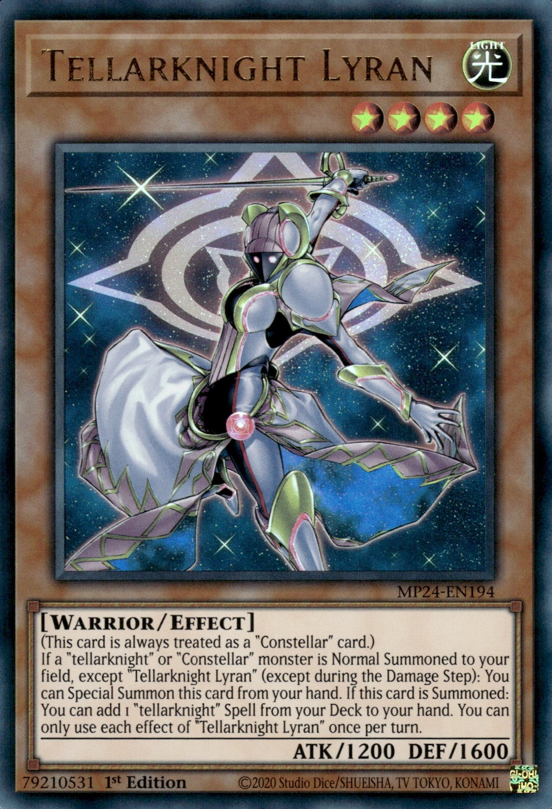 Tellarknight Lyran, 25th Anniversary Tin: Dueling Mirrors · MP24-EN194