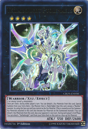 Tellarknight Ptolemaeus, Crossed Souls Sneak Peek Participation Card · CROS-EN050