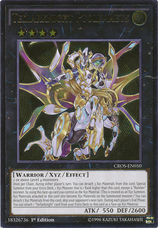 Tellarknight Ptolemaeus, Crossed Souls Sneak Peek Participation Card · CROS-EN050