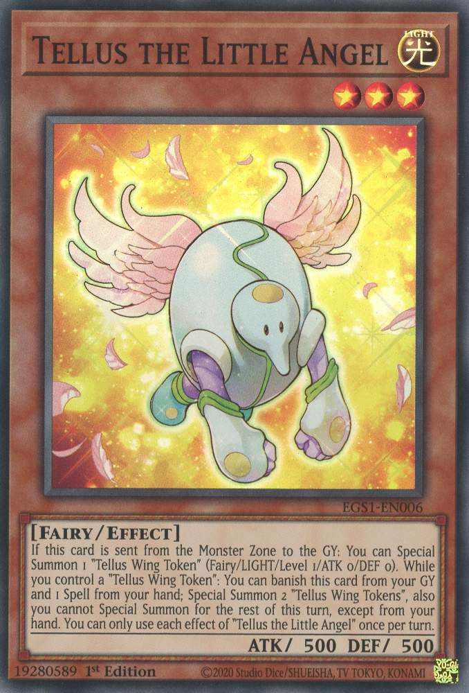 Tellus the Little Angel, Egyptian God Deck: Slifer the Sky Dragon · EGS1-EN006