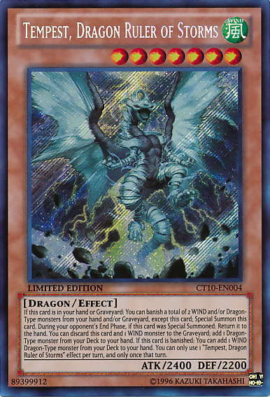 Tempest, Dragon Ruler of Storms, 2013 Collectible Tins Wave 1 · CT10-EN004