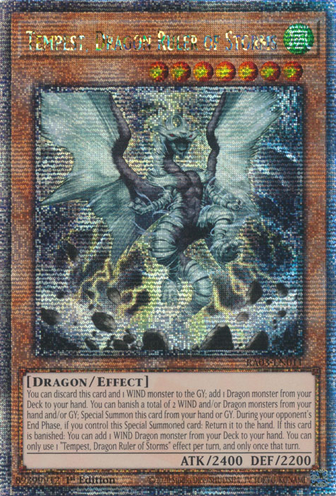 Tempest, Dragon Ruler of Storms, Quarter Century Bonanza · RA03-EN011