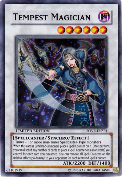 Tempest Magician, Stardust Overdrive Sneak Peek Participation Card · SOVR-ENSE1