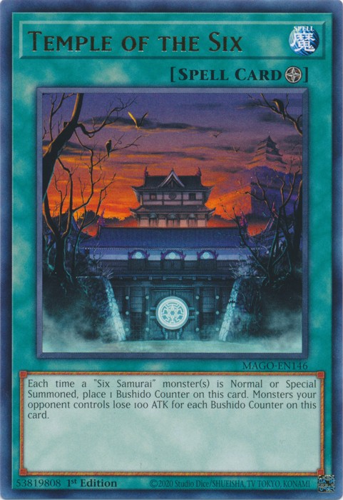 Temple of the Six, Maximum Gold · MAGO-EN146