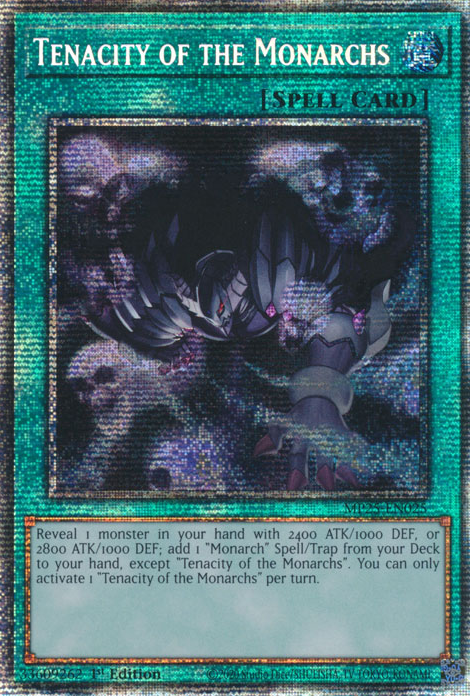 Tenacity of the Monarchs, 2025 Mega-Pack Tin · MP25-EN025