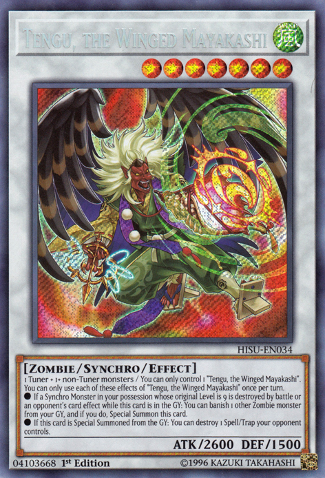 Tengu, the Winged Mayakashi, Hidden Summoners · HISU-EN034