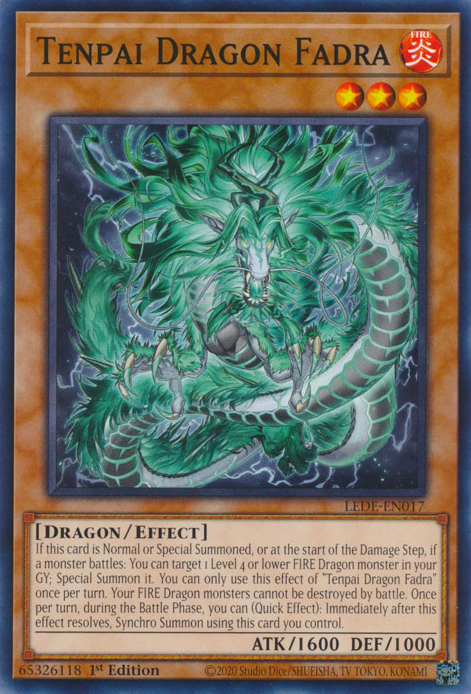 Tenpai Dragon Fadra, Legacy of Destruction · LEDE-EN017