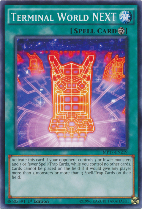 Terminal World NEXT, 2017 Mega-Tin Mega Pack · MP17-EN219