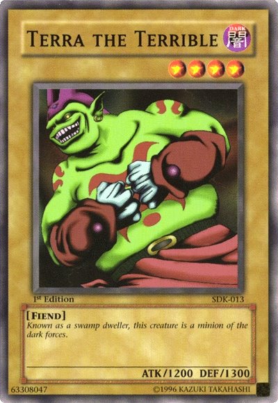Terra the Terrible, Starter Deck: Kaiba · SDK-013
