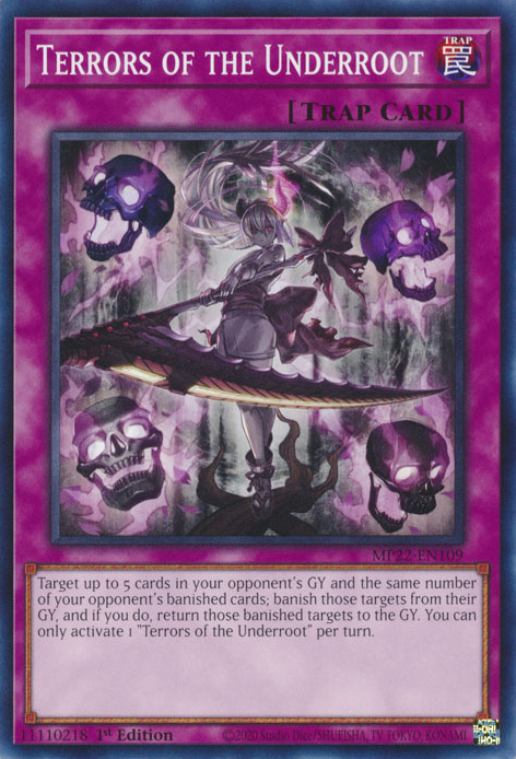 Terrors of the Underroot, 2022 Tin of the Pharaoh's Gods · MP22-EN109