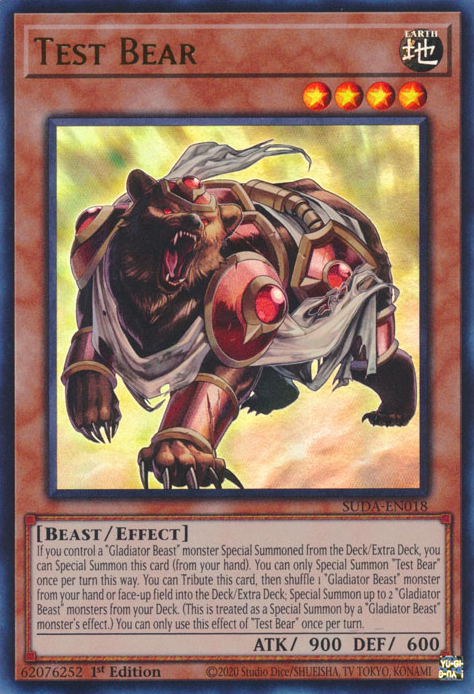 Test Bear, Supreme Darkness · SUDA-EN018