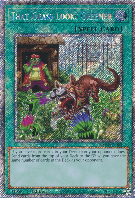 That Grass Looks Greener, Quarter Century Bonanza · RA03-EN063