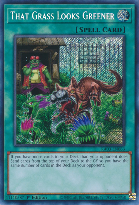 That Grass Looks Greener, Quarter Century Bonanza · RA03-EN063