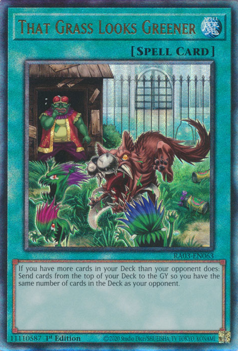 That Grass Looks Greener, Quarter Century Bonanza · RA03-EN063