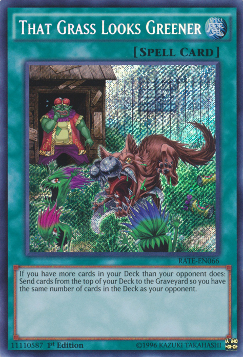 That Grass Looks Greener, Raging Tempest Sneak Peek Participation Card · RATE-EN066