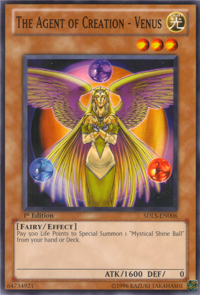 The Agent of Creation - Venus, Lost Sanctuary Structure Deck · SDLS-EN006