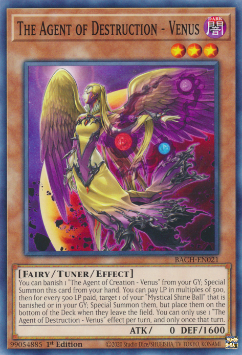 The Agent of Destruction - Venus, Battle of Chaos · BACH-EN021