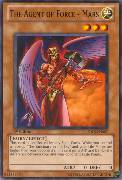 The Agent of Force - Mars, Lost Sanctuary Structure Deck · SDLS-EN007
