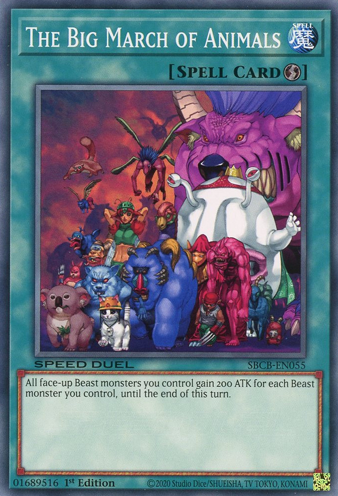 The Big March of Animals, Speed Duel: Battle City Box · SBCB-EN055
