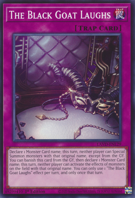 The Black Goat Laughs, Legendary Arc-V Decks · LAVD-ENL29