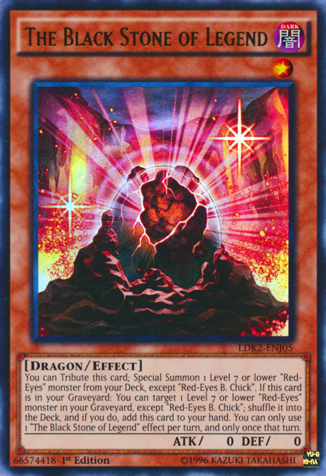 The Black Stone of Legend, Legendary Decks II · LDK2-ENJ05