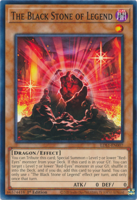 The Black Stone of Legend, Legendary Duelists: Season 1 · LDS1-EN007