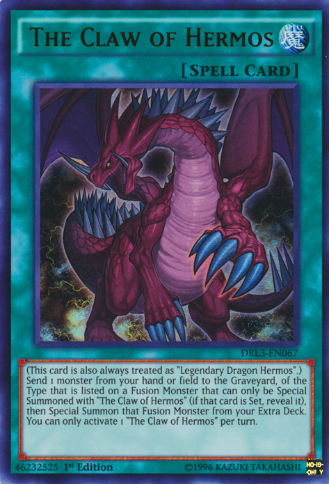 The Claw of Hermos, Dragons of Legend: Unleashed · DRL3-EN067