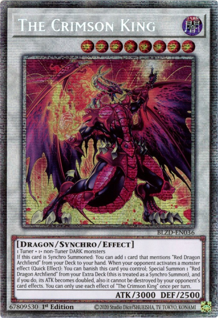 The Crimson King, Blazing Dominion · BLZD-EN036