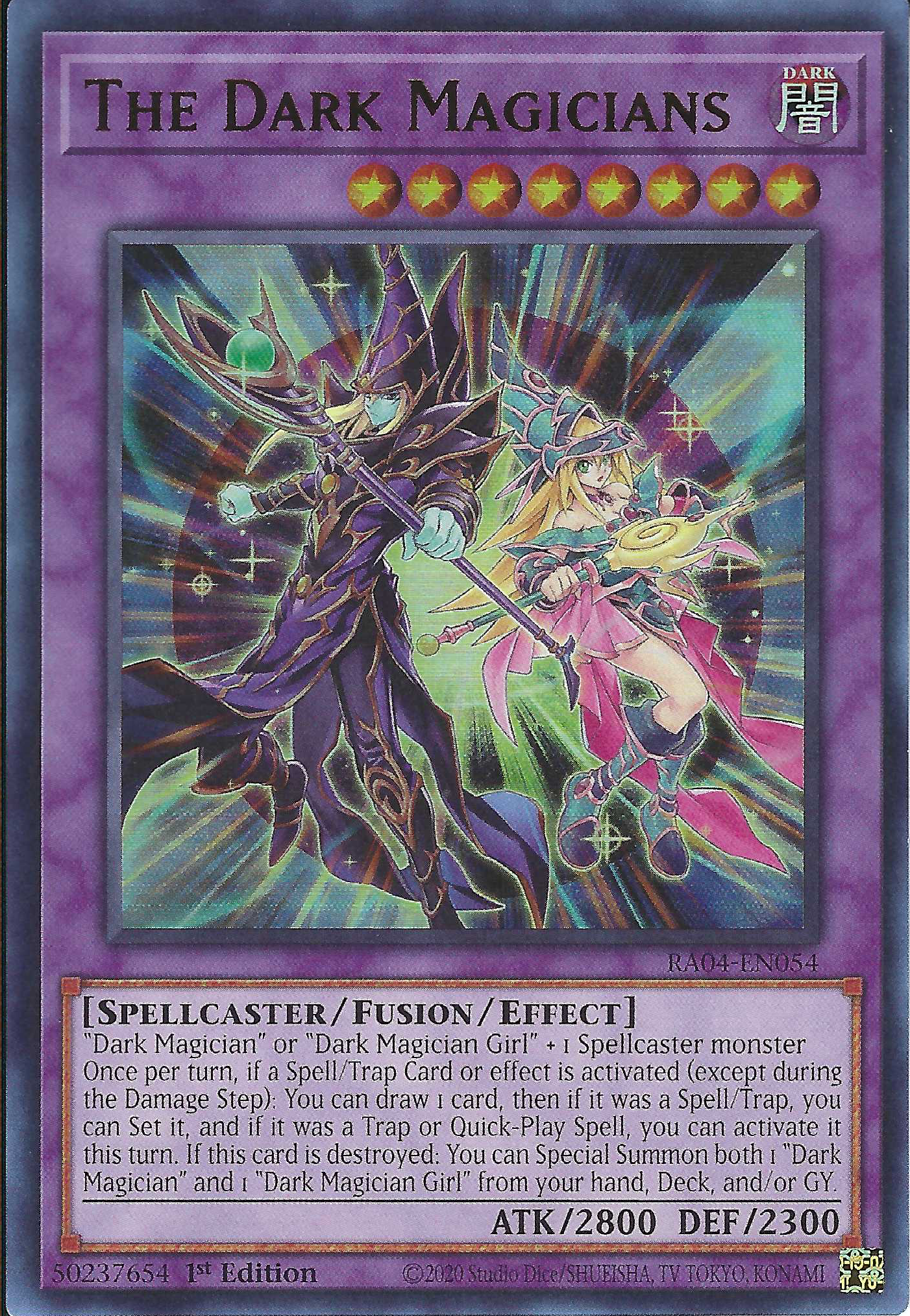 The Dark Magicians, Quarter Century Stampede · RA04-EN054