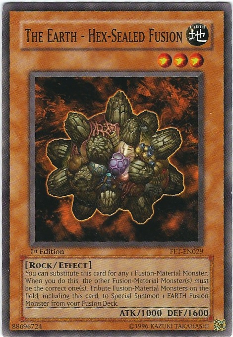 The Earth - Hex-Sealed Fusion, Flaming Eternity · FET-EN029