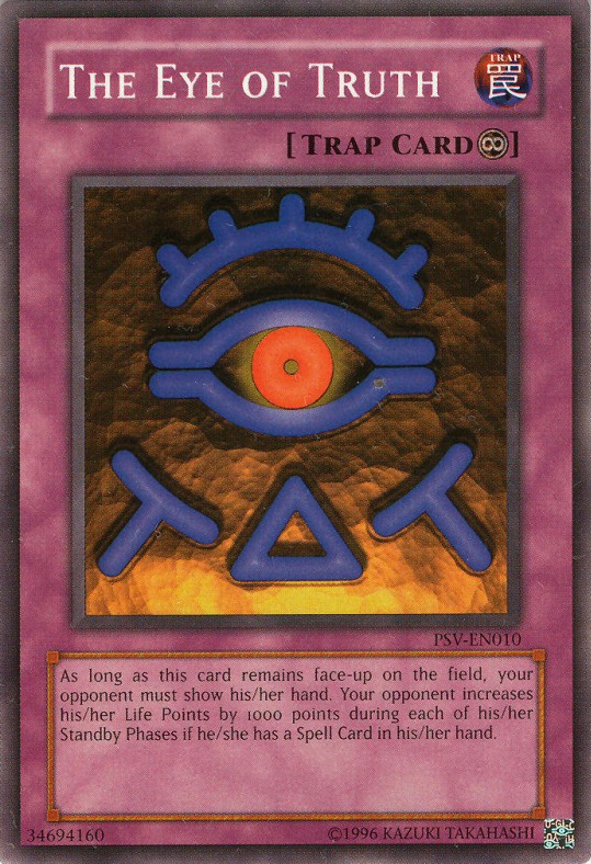 The Eye of Truth, Pharaoh's Servant · PSV-010