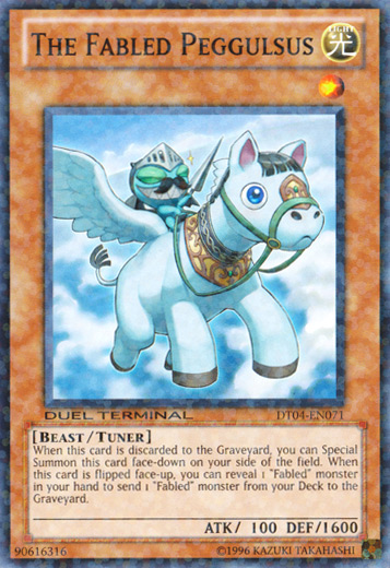 The Fabled Peggulsus, Duel Terminal 4 · DT04-EN071