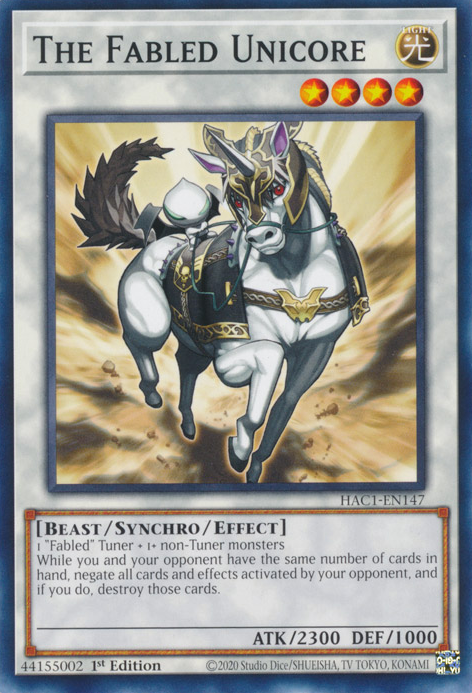 The Fabled Unicore, Hidden Arsenal: Chapter 1 · HAC1-EN147