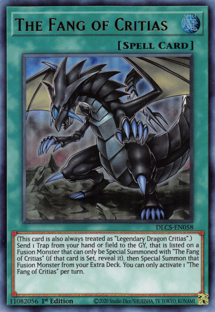 The Fang of Critias, Dragons of Legend: The Complete Series · DLCS-EN058