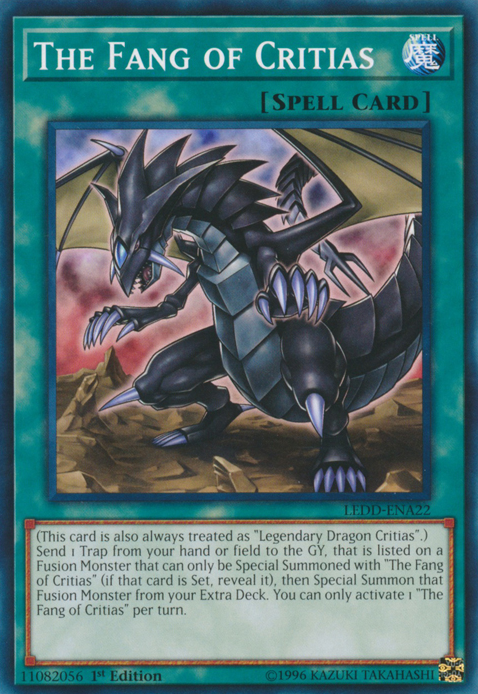 The Fang of Critias, Legendary Dragon Decks · LEDD-ENA22