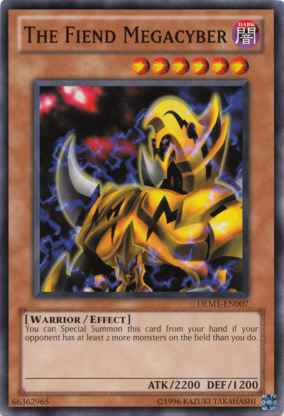 The Fiend Megacyber, Demo Pack · DEM1-EN007