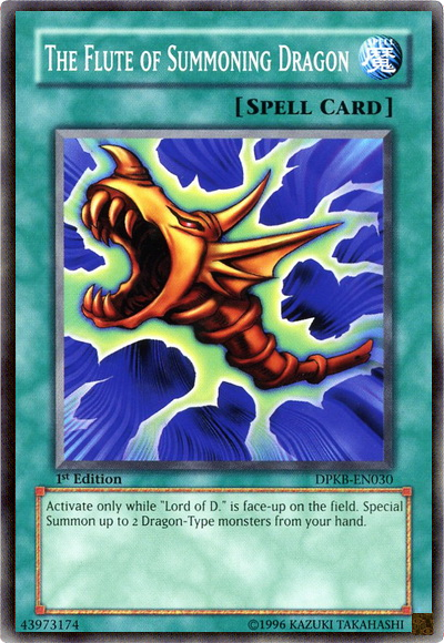 The Flute of Summoning Dragon, Duelist Pack: Kaiba · DPKB-EN030