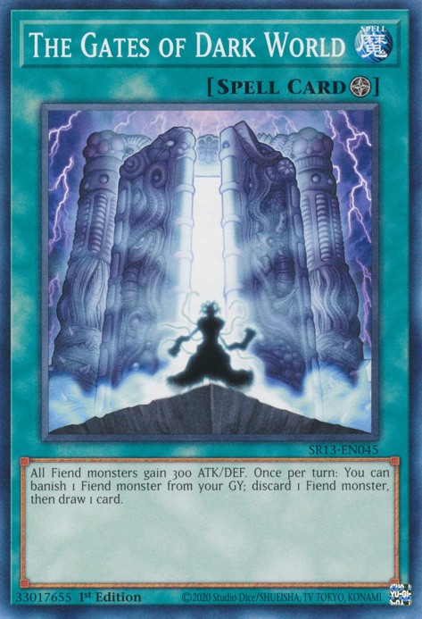 The Gates of Dark World, Structure Deck: Dark World · SR13-EN045