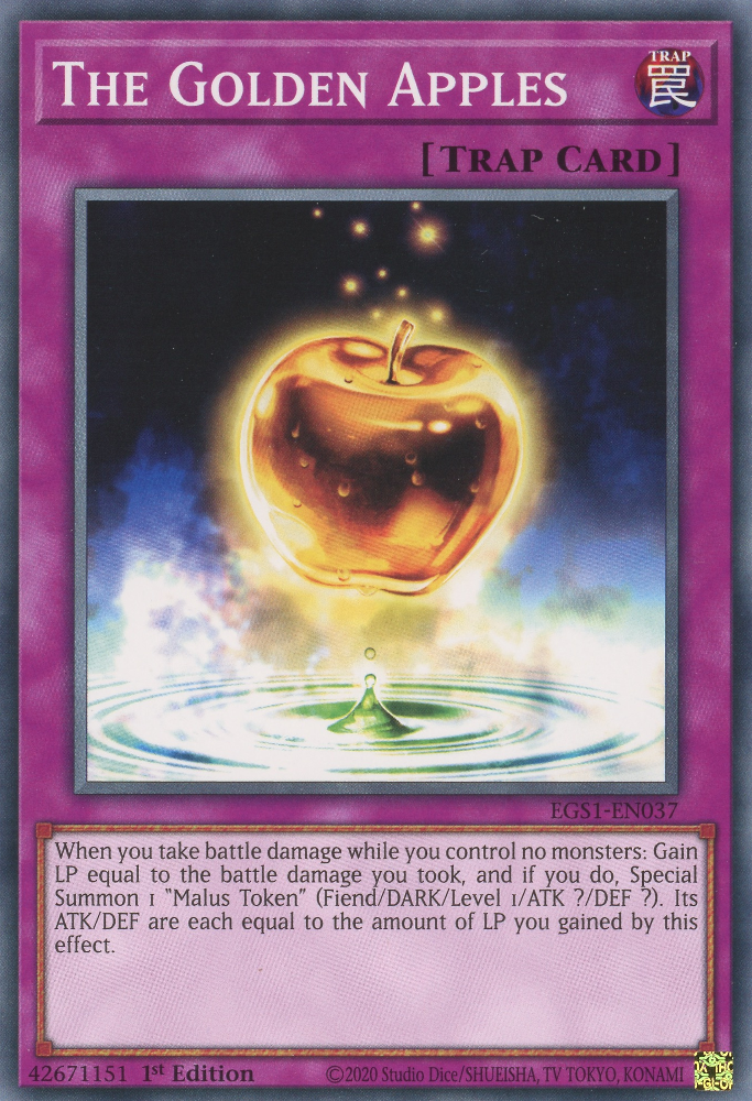 The Golden Apples, Egyptian God Deck: Slifer the Sky Dragon · EGS1-EN037