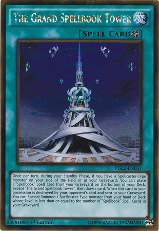 The Grand Spellbook Tower, Premium Gold: Return of the Bling · PGL2-EN057