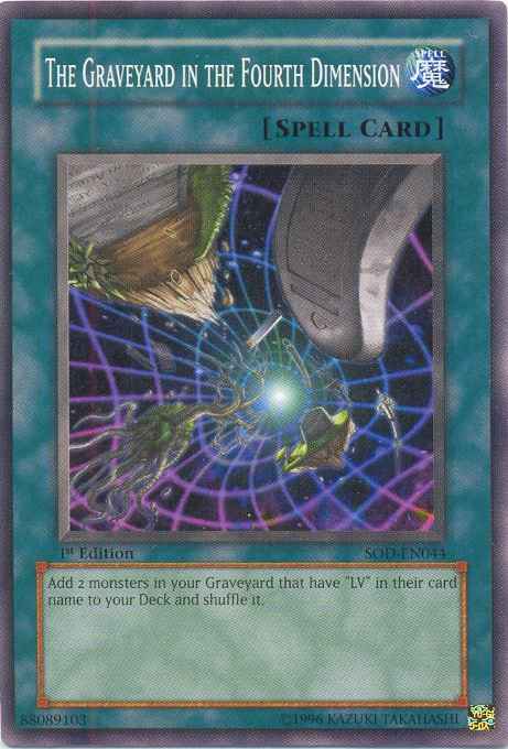 The Graveyard in the Fourth Dimension, Soul of the Duelist · SOD-EN044