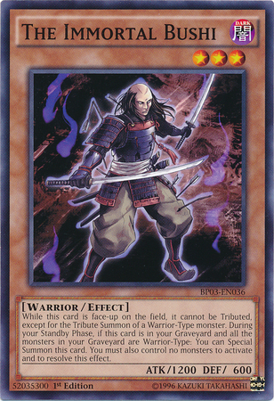 The Immortal Bushi, Battle Pack 3: Monster League · BP03-EN036