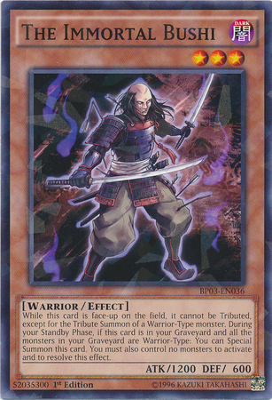 The Immortal Bushi, Battle Pack 3: Monster League · BP03-EN036