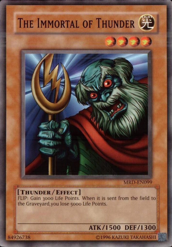 The Immortal of Thunder, Metal Raiders · MRD-099