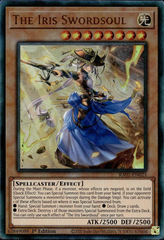 The Iris Swordsoul, 25th Anniversary Rarity Collection · RA01-EN023