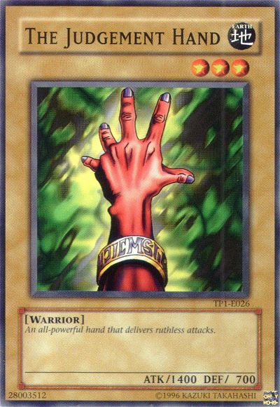 The Judgement Hand, Tournament Pack: 1st Season · TP1-E026