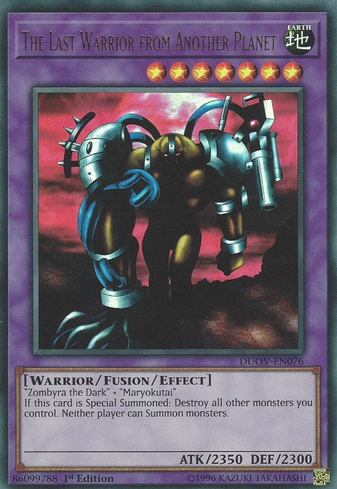 The Last Warrior from Another Planet, Duel Overload · DUOV-EN076